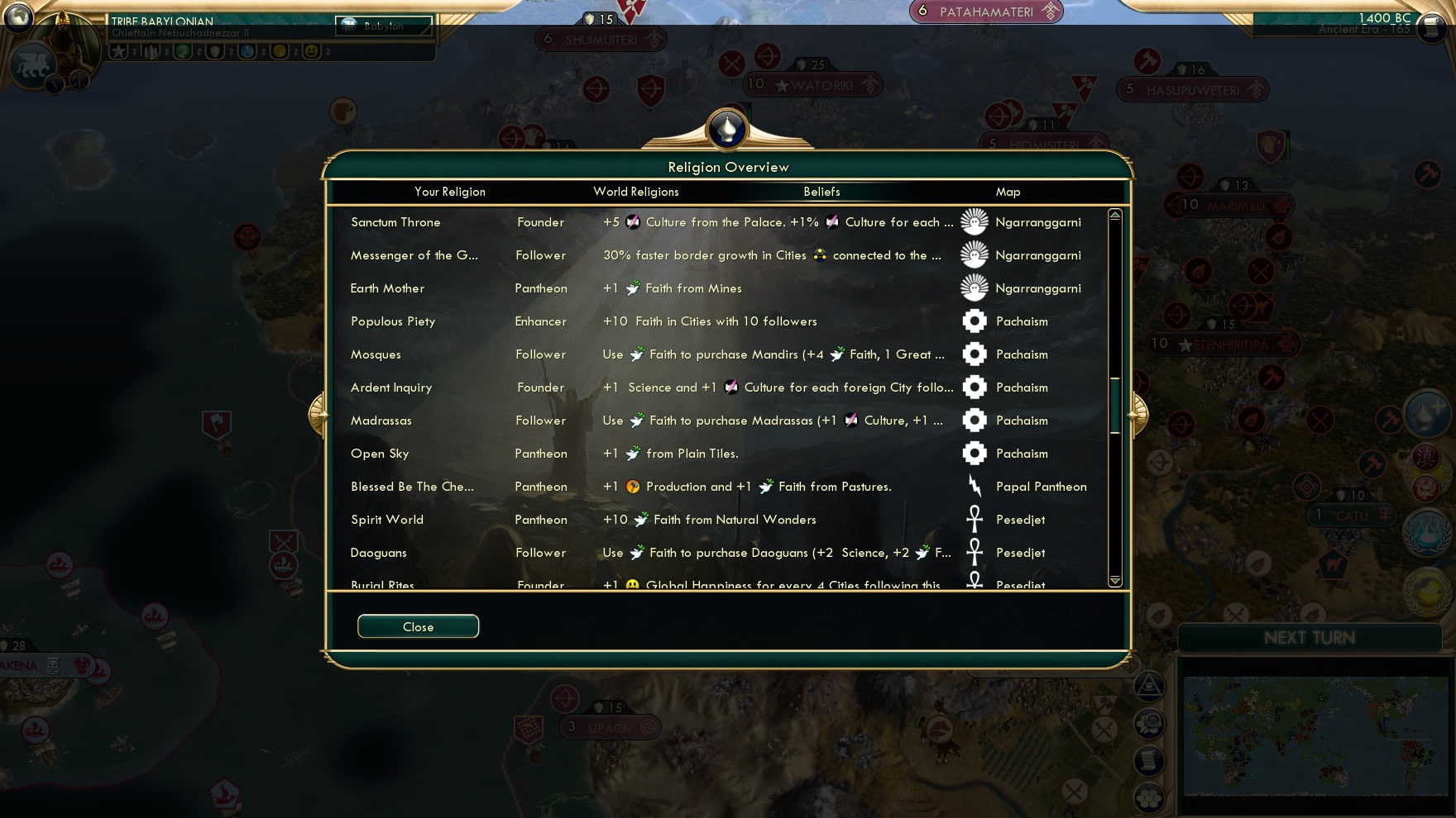 CBR In-Game Screenshot of Come all ye faithful