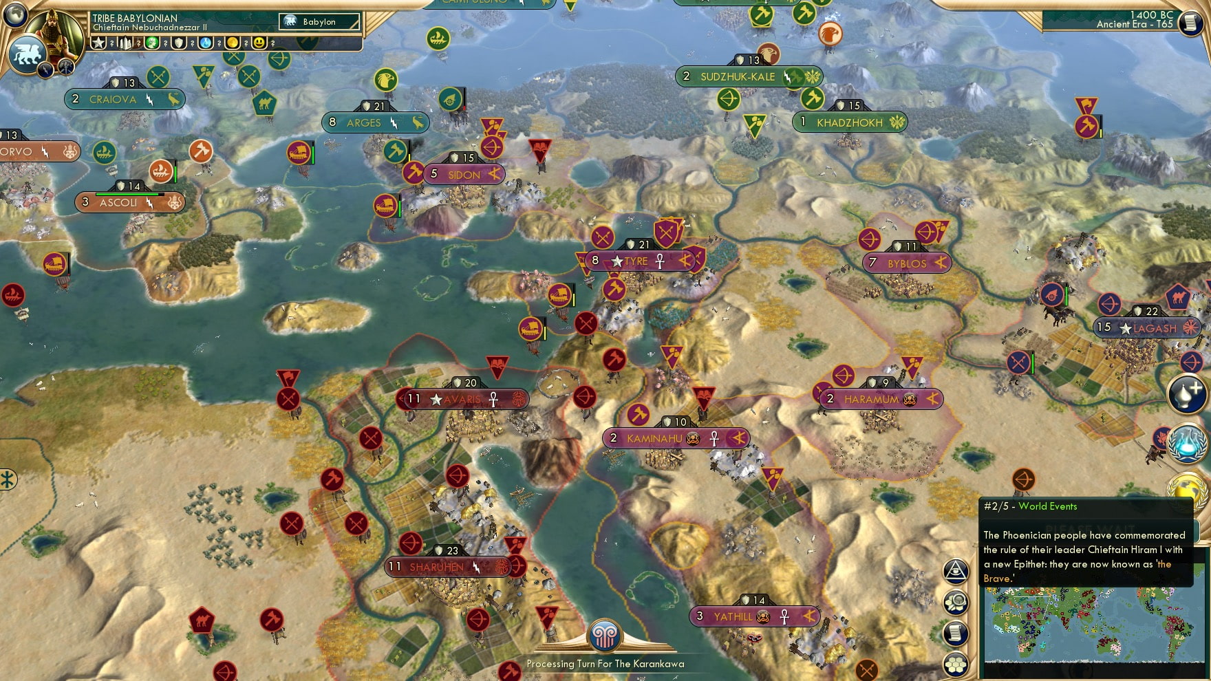 CBR In-Game Screenshot of Honour is the most precious spoil of war