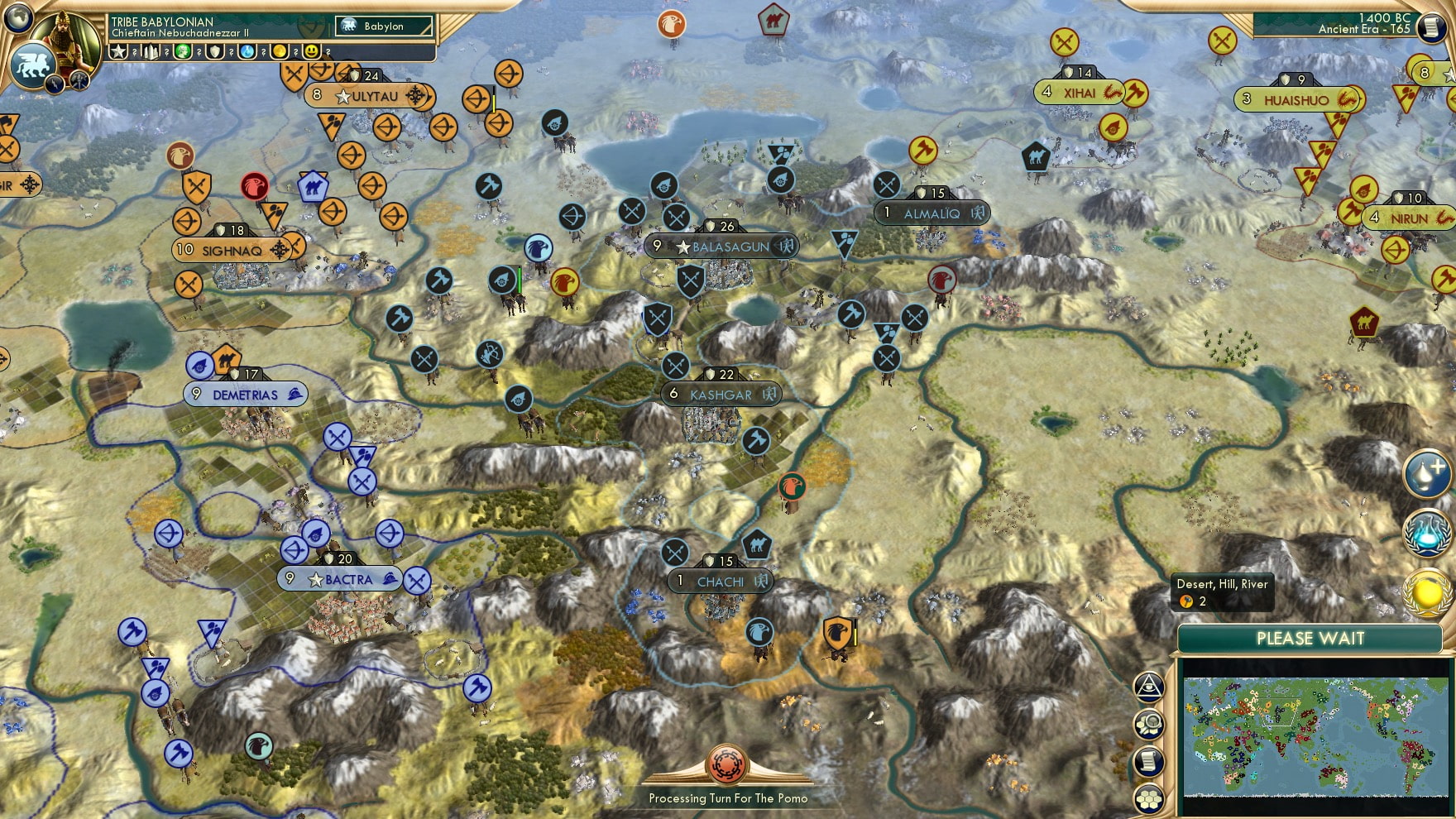 CBR In-Game Screenshot of Togortak loves his archers