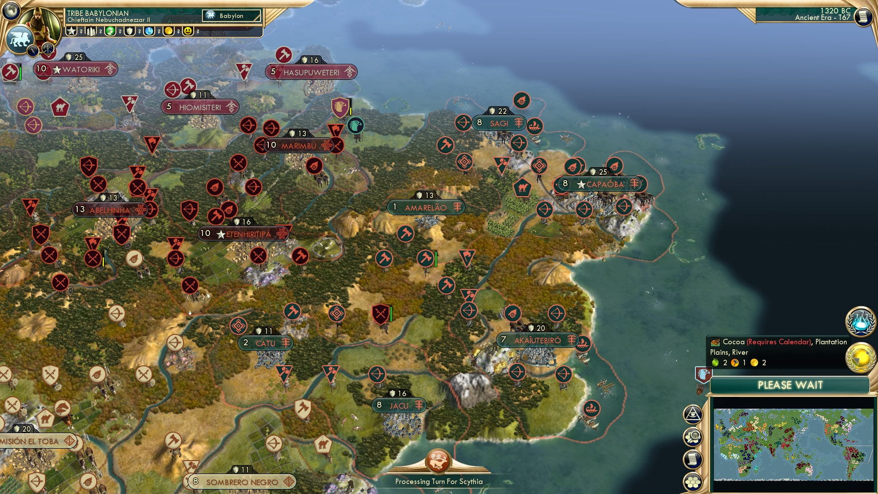 CBR In-Game Screenshot of Perfect is the enemy of the Xavante