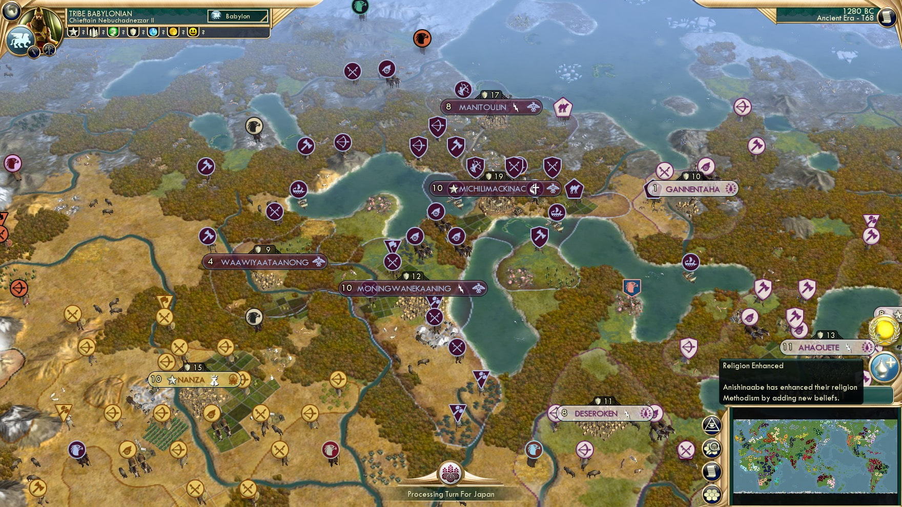 CBR In-Game Screenshot of Lakes of faith