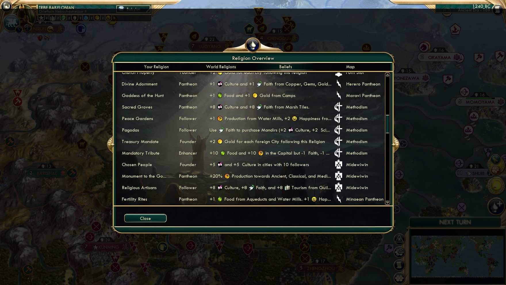 CBR In-Game Screenshot of The Taxman Cometh