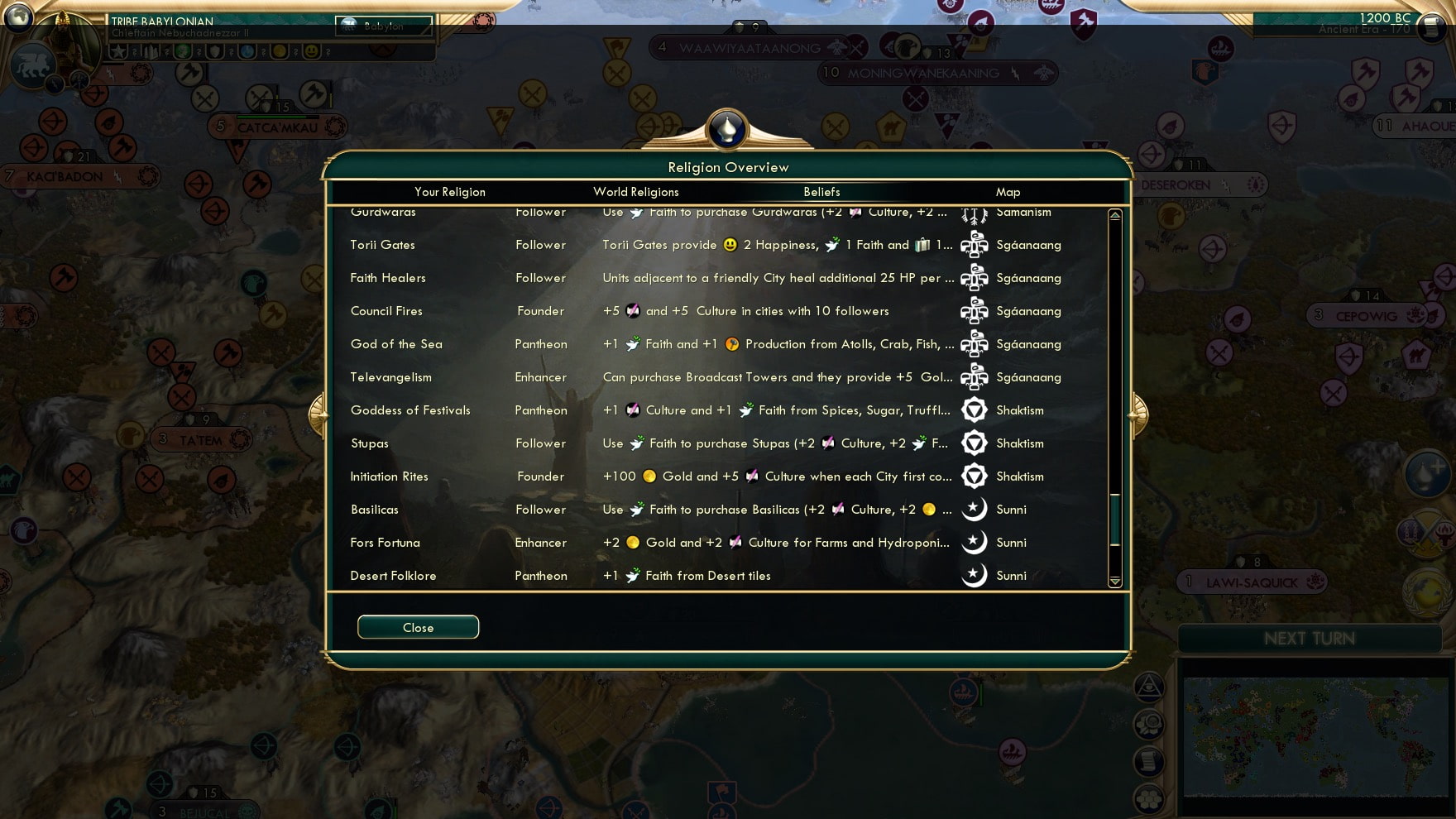 CBR In-Game Screenshot of We’ll be back to worship right after a word from our sponsors!