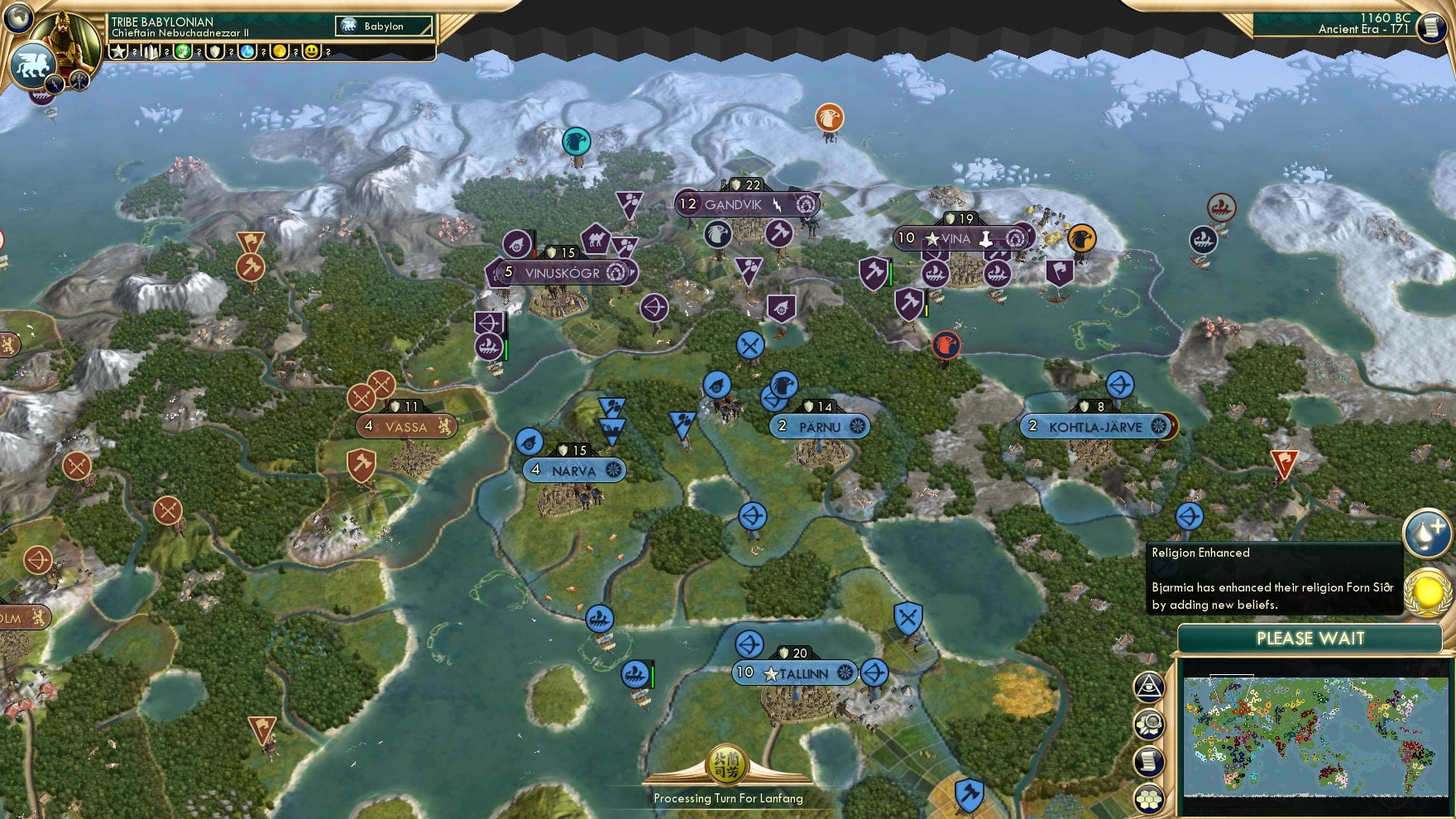 CBR In-Game Screenshot of They have to believe in something up there