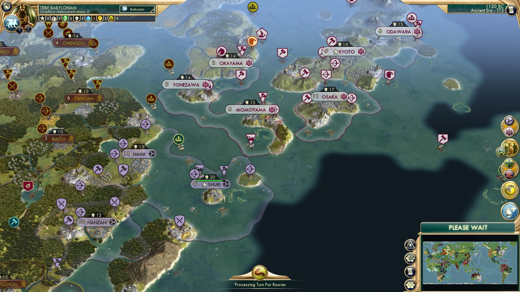 CBR In-Game Screenshot of Peas in our thyme