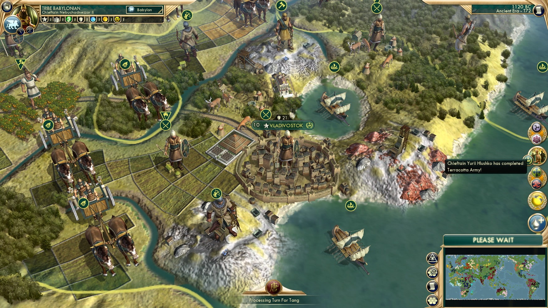 CBR In-Game Screenshot of Building extravagant tombs for immortal leaders is a little weird right?