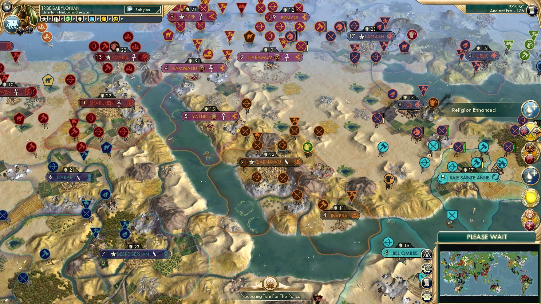 CBR In-Game Screenshot of In The Middle East Of Our House