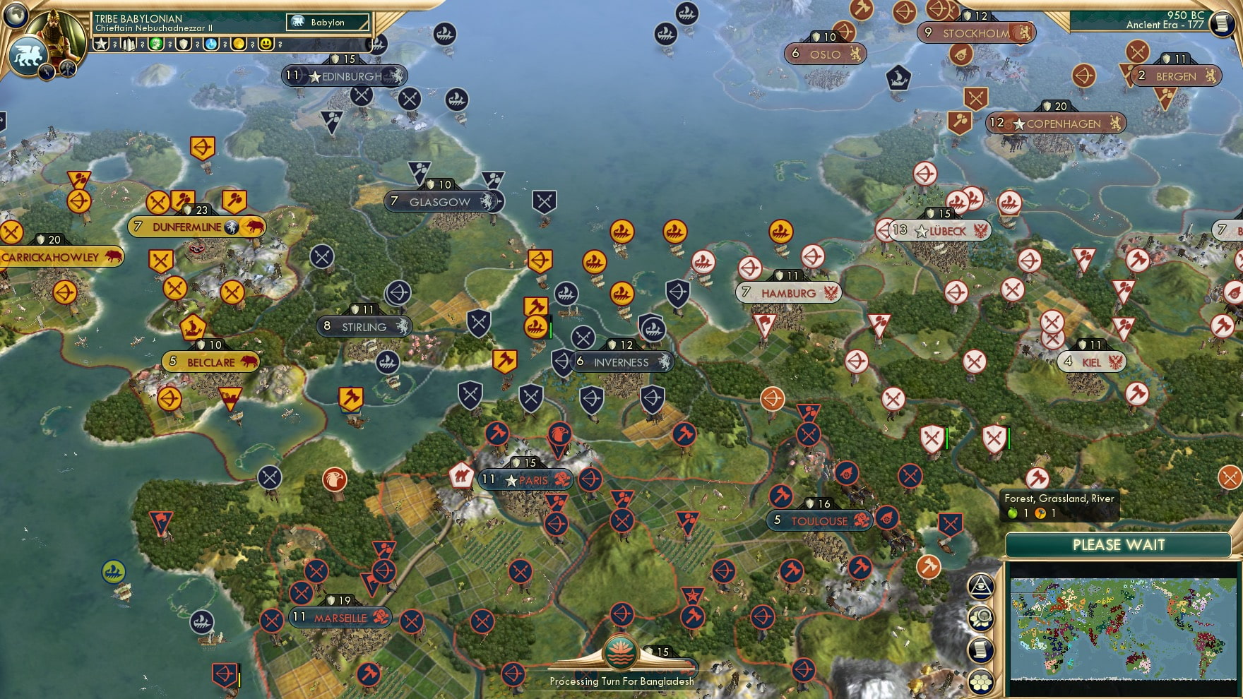 CBR In-Game Screenshot of Trireme Trekking