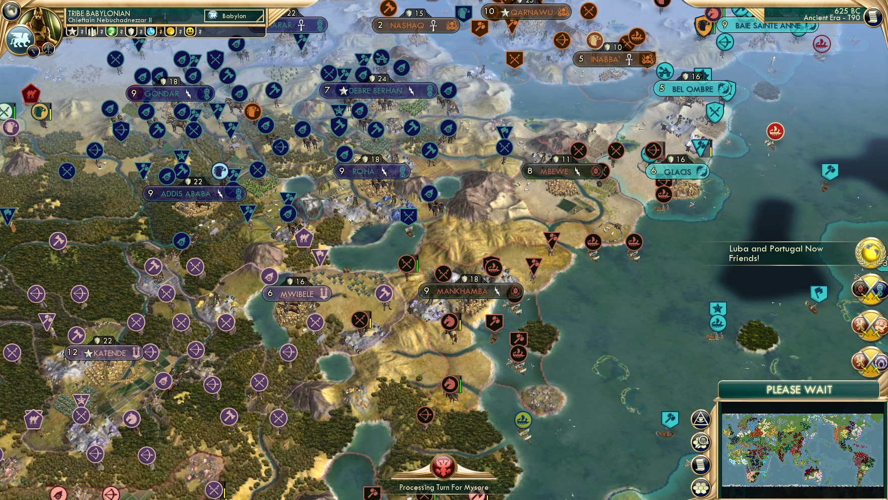 CBR In-Game Screenshot of In The Middle Eastern Africa Of Our House