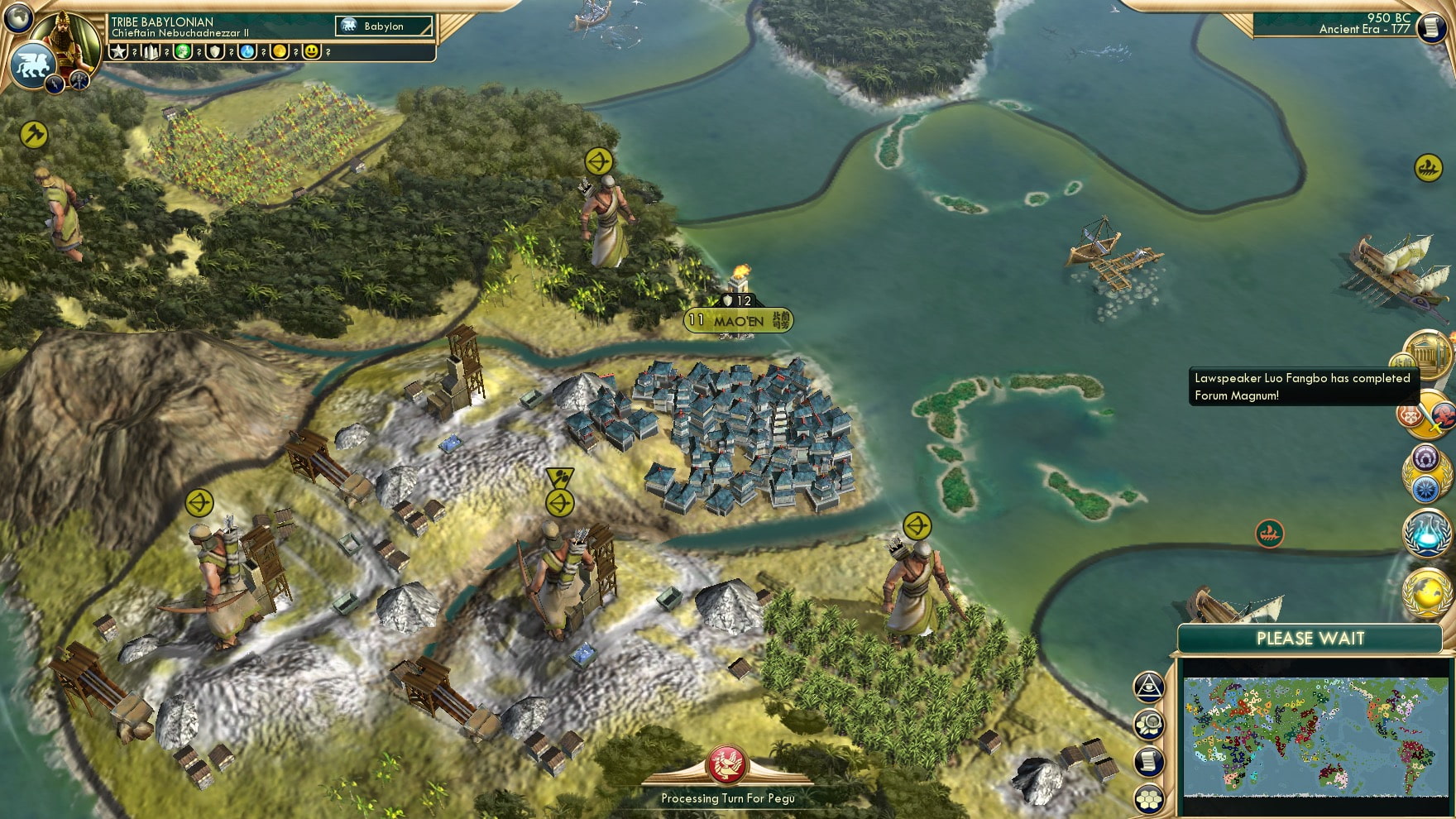 CBR In-Game Screenshot of Policy Making Magnum Magistrates