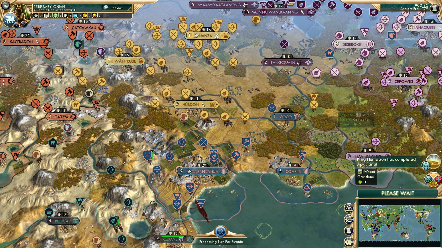 CBR In-Game Screenshot of In The Middle Of North America Of Our House