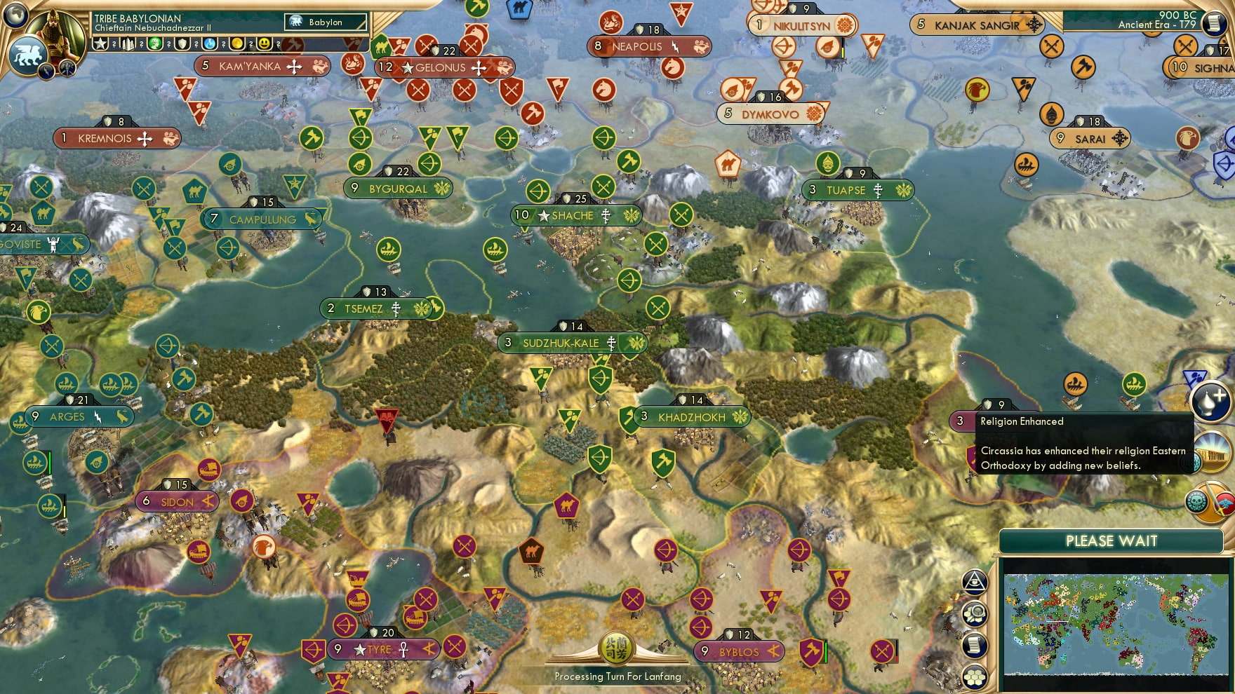 CBR In-Game Screenshot of New Beliefs For The New Age