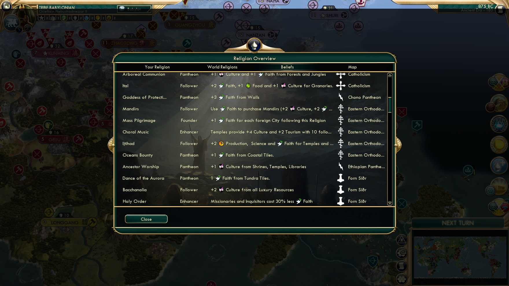 CBR In-Game Screenshot of Templar Maxima