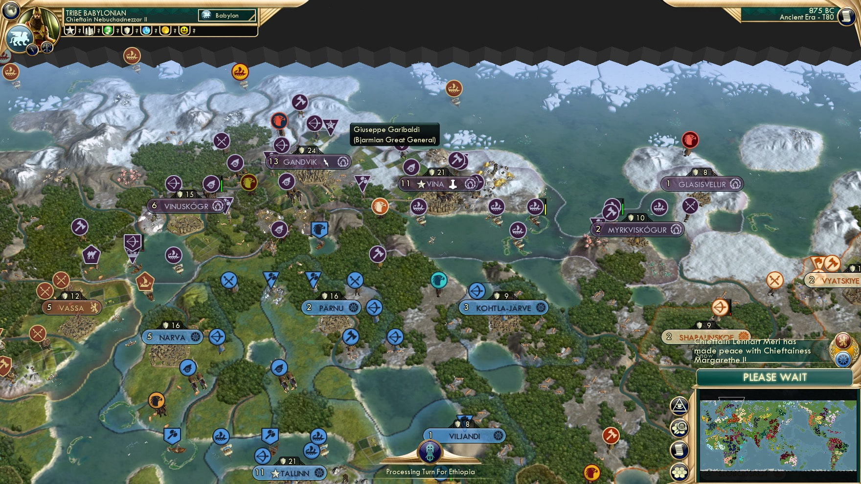 CBR In-Game Screenshot of The Hero Of Three Worlds