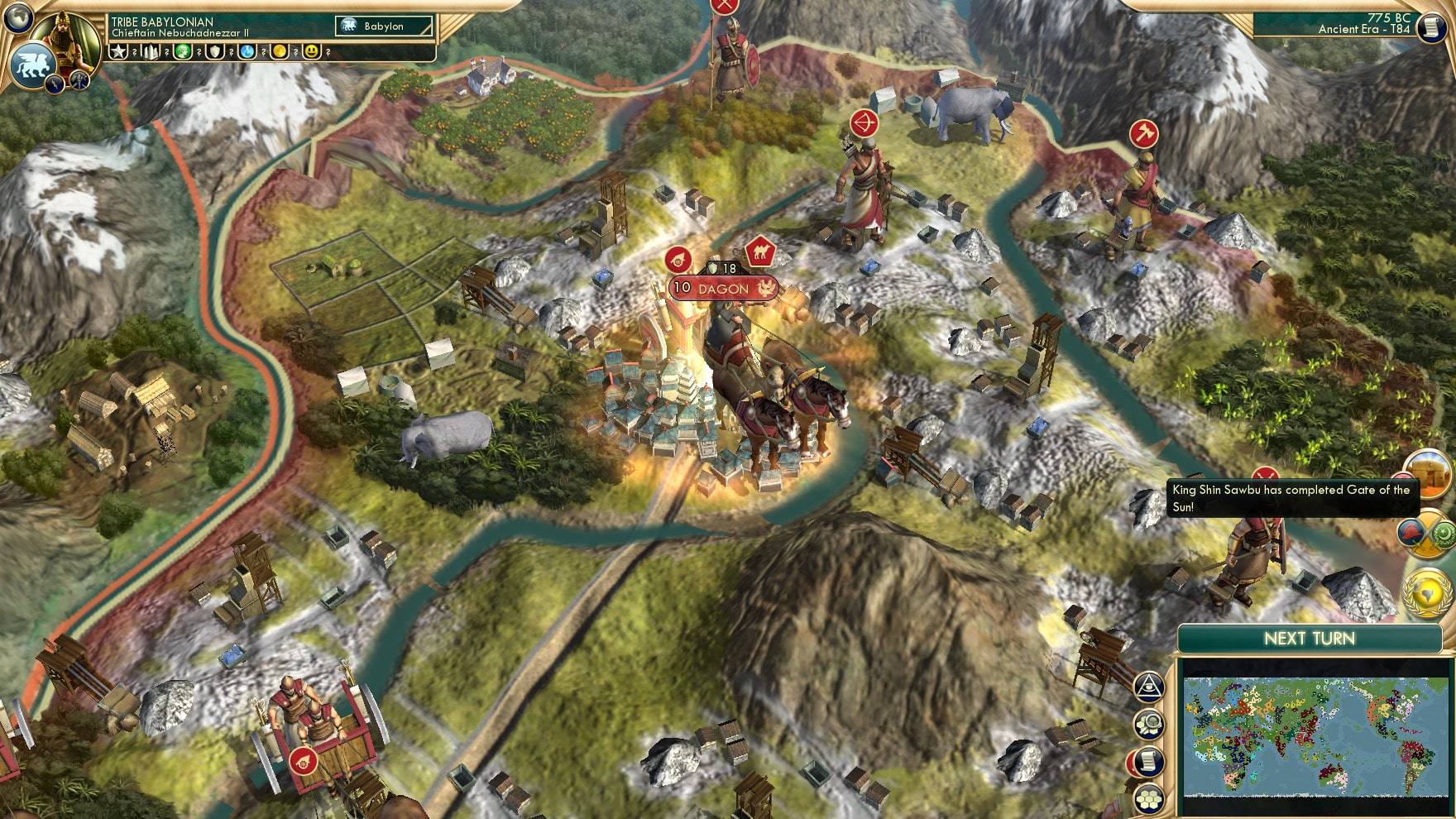 CBR In-Game Screenshot of Swallows By The Riverbank