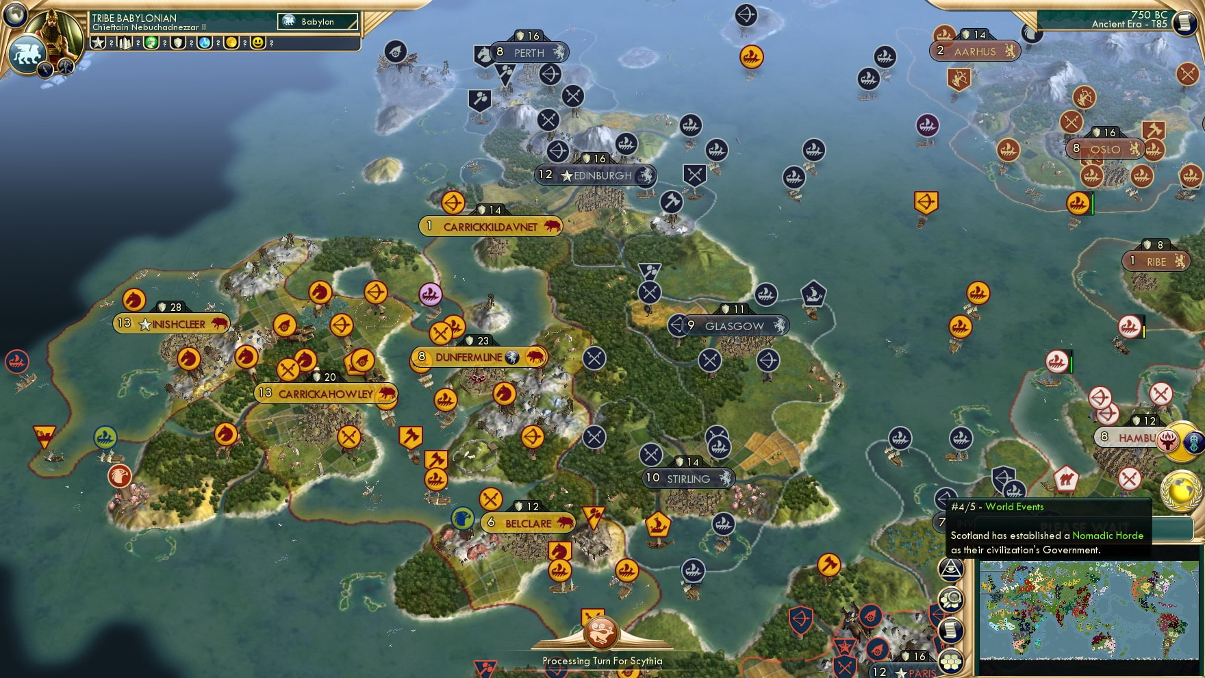 CBR In-Game Screenshot of A Measured Response