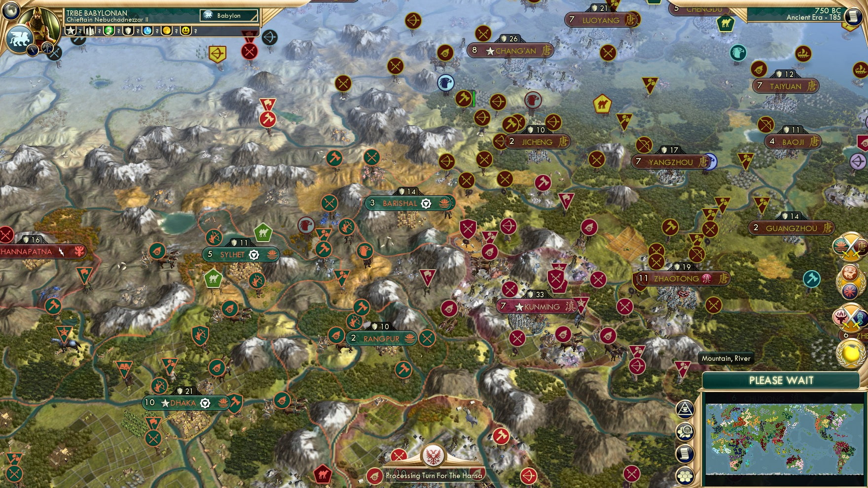 CBR In-Game Screenshot of City Gift Incoming