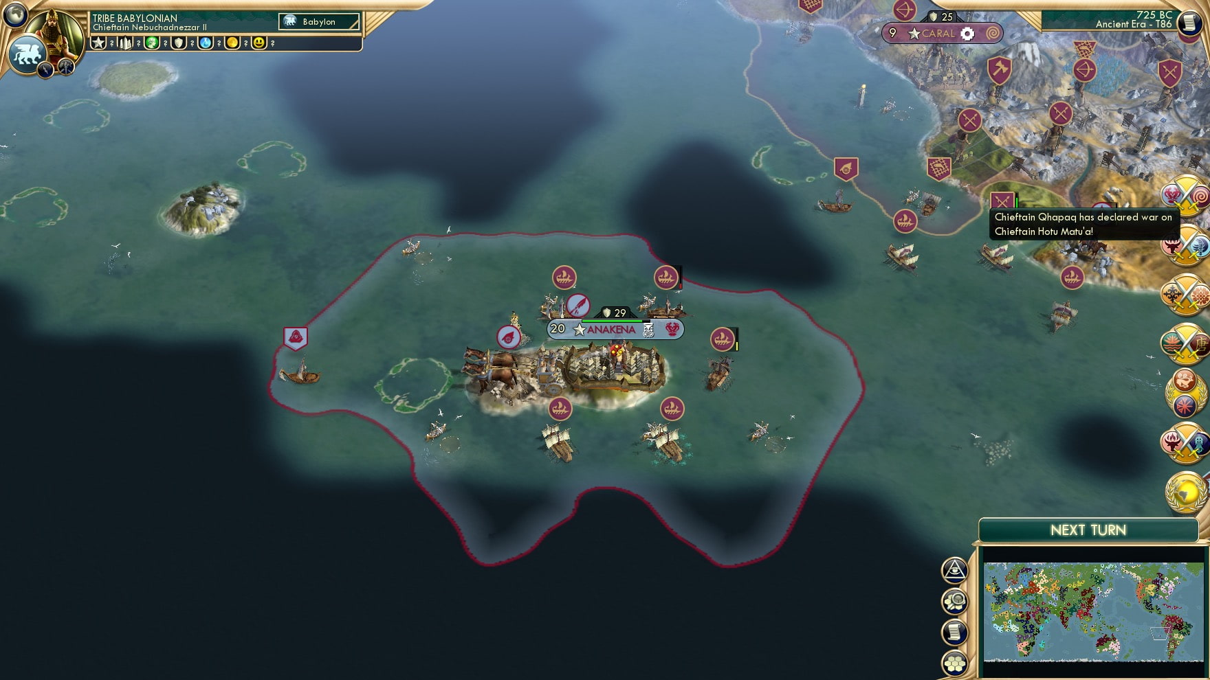 CBR In-Game Screenshot of Caral Capitali Capitalization