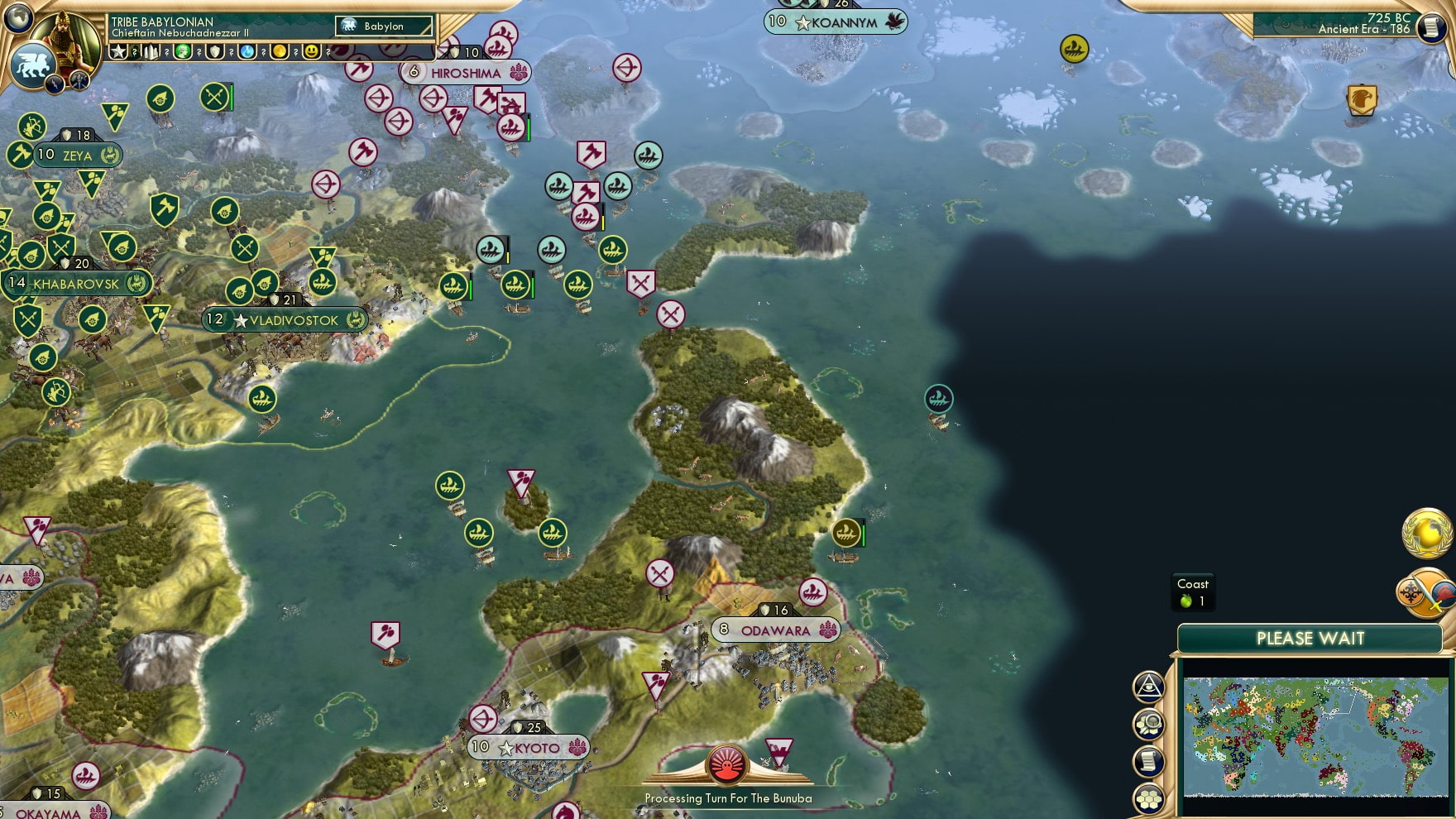 CBR In-Game Screenshot of Trireme Tussle