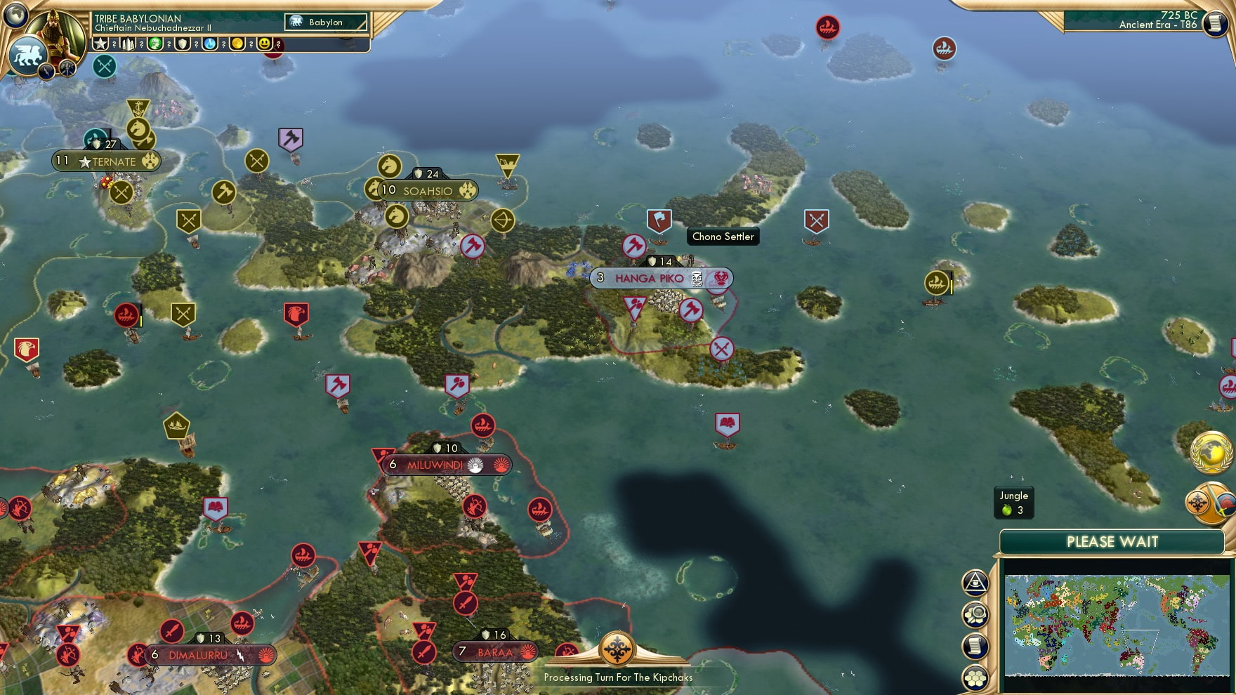 CBR In-Game Screenshot of Copy Cat Chono