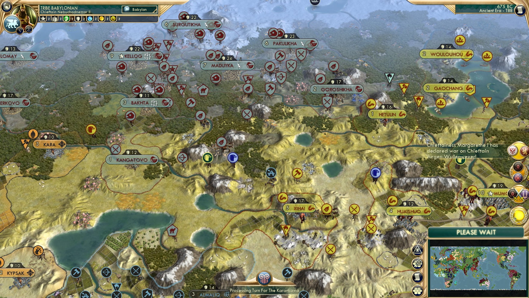 CBR In-Game Screenshot of The Northern Hordes