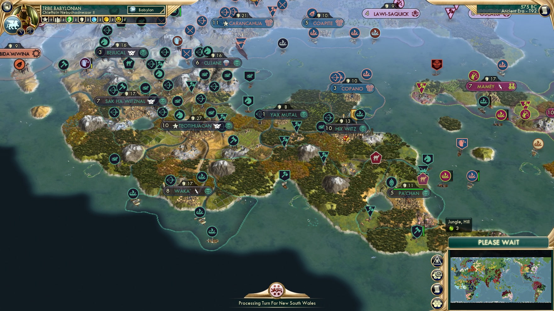 CBR In-Game Screenshot of Copaning Mexicanism