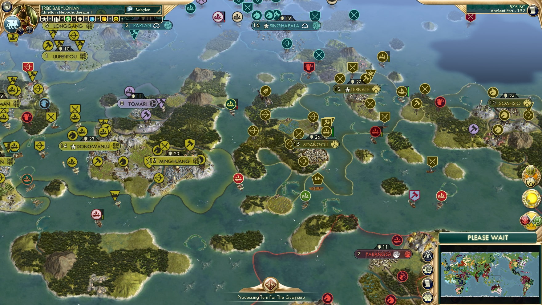 CBR In-Game Screenshot of Gestures Wildly