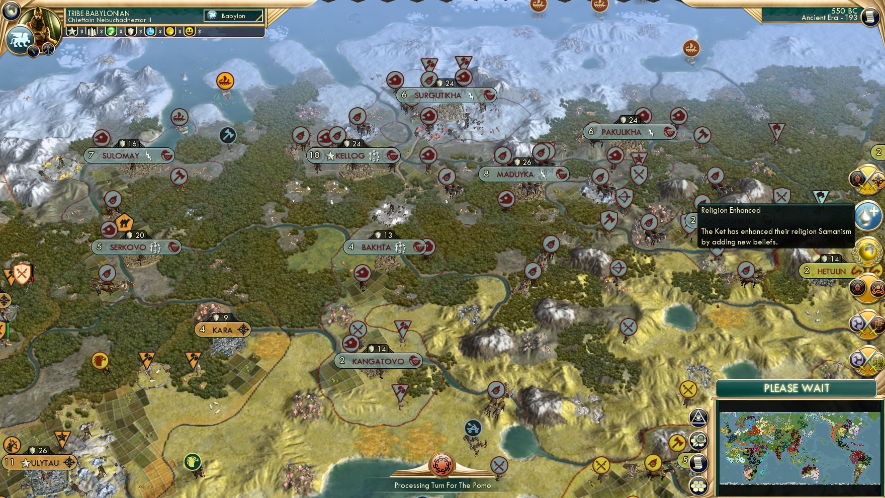 CBR In-Game Screenshot of Ket your daily grains