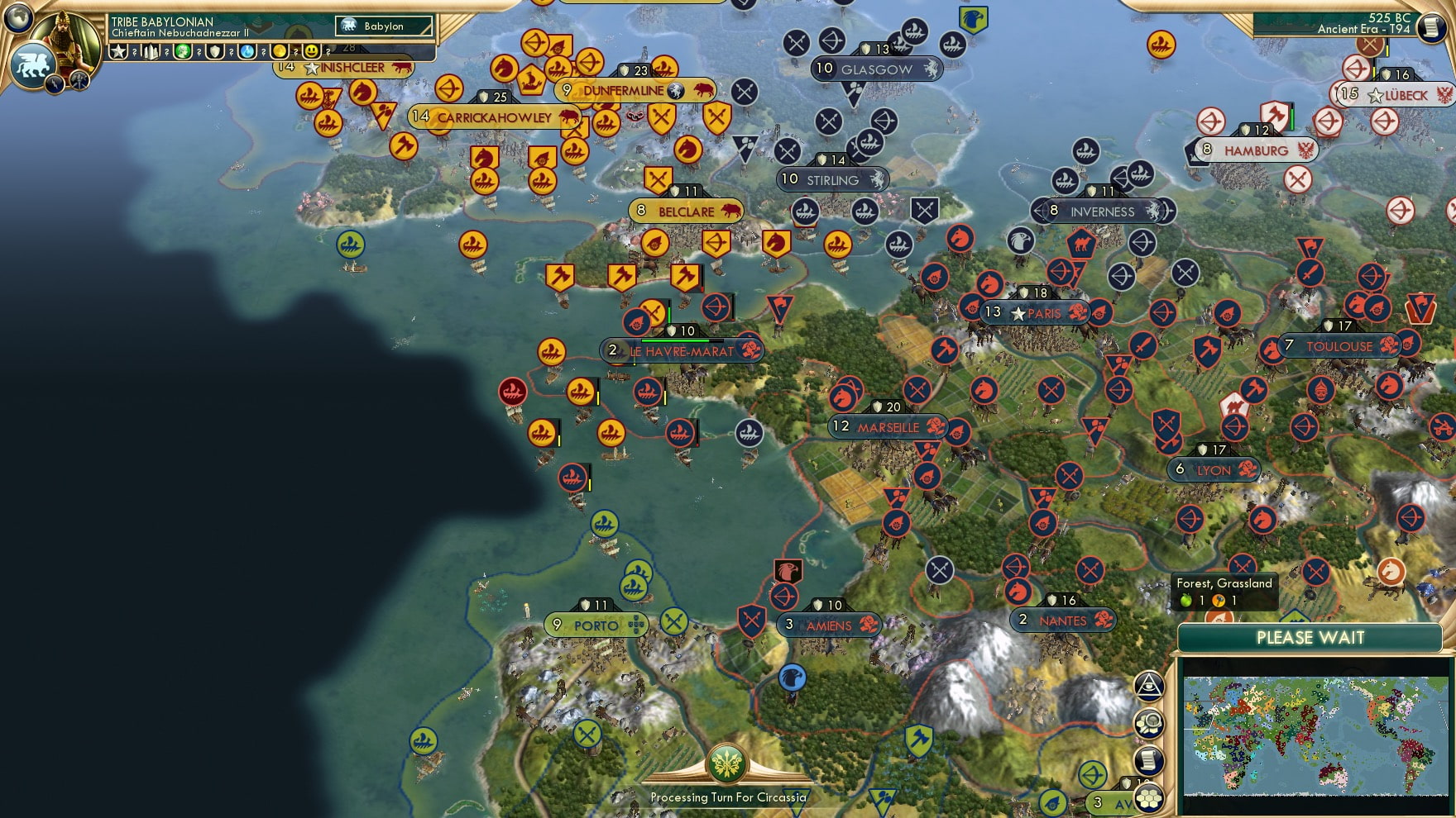 CBR In-Game Screenshot of Cost of Business