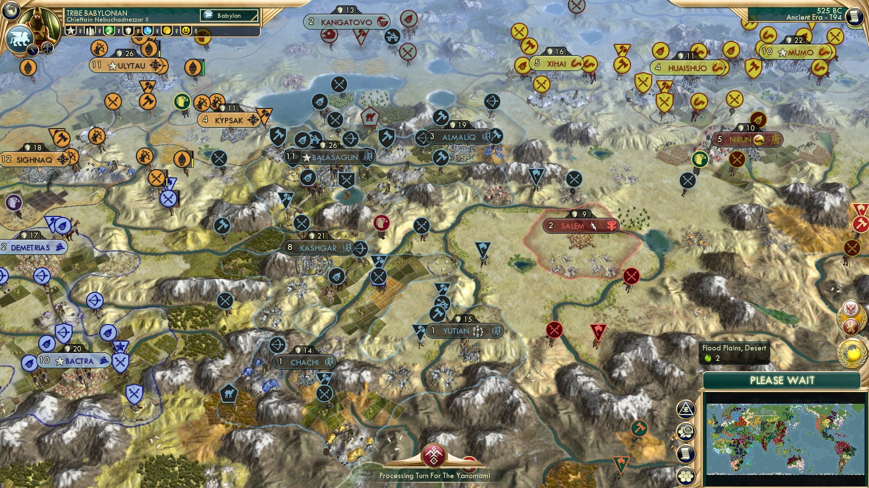 CBR In-Game Screenshot of Settling Spree