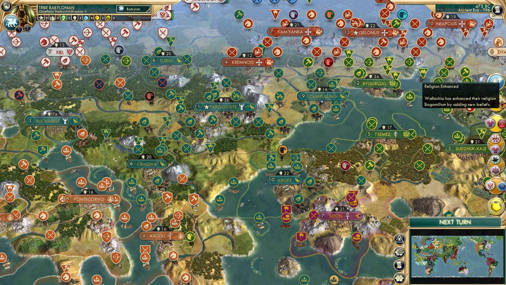 CBR In-Game Screenshot of A kind leader