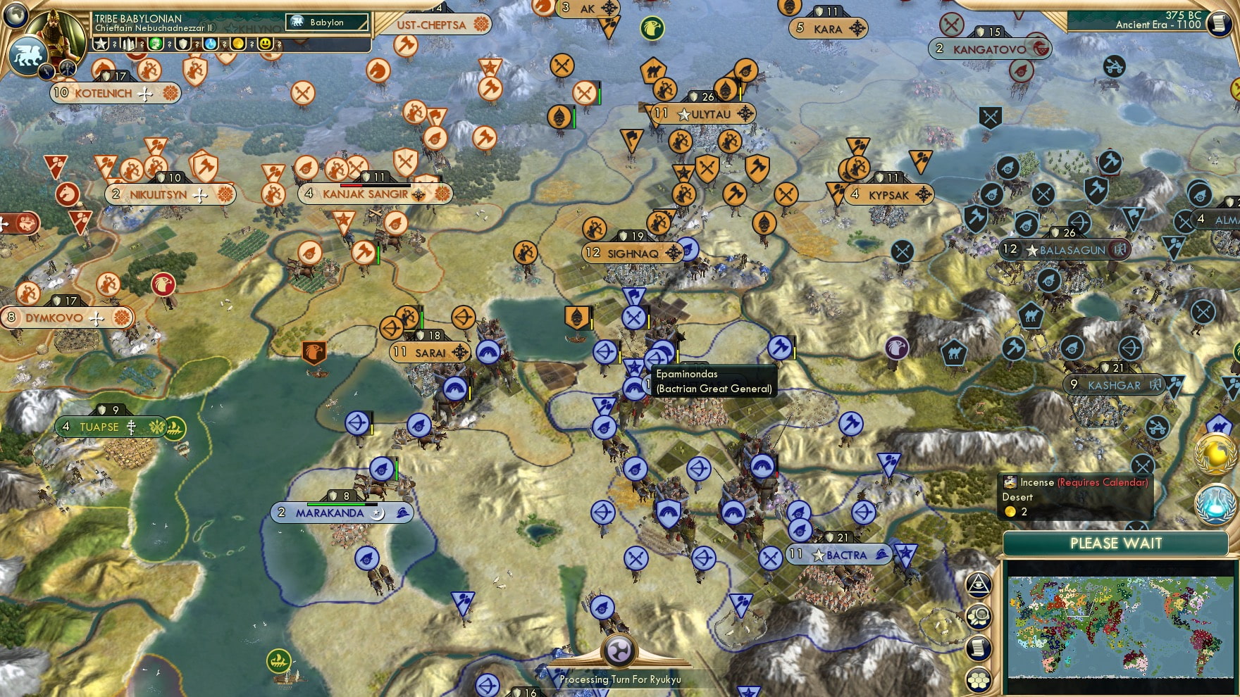 CBR In-Game Screenshot of A counter attack