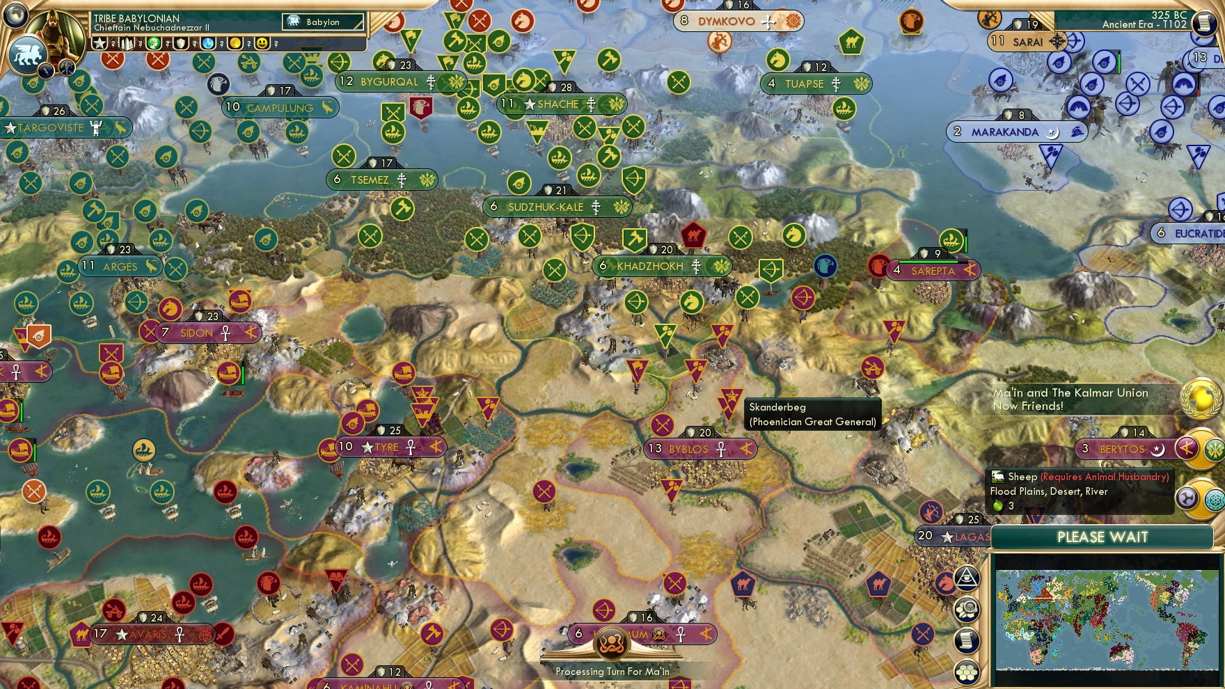 CBR In-Game Screenshot of The Tussle in the Highlands and Riverlands