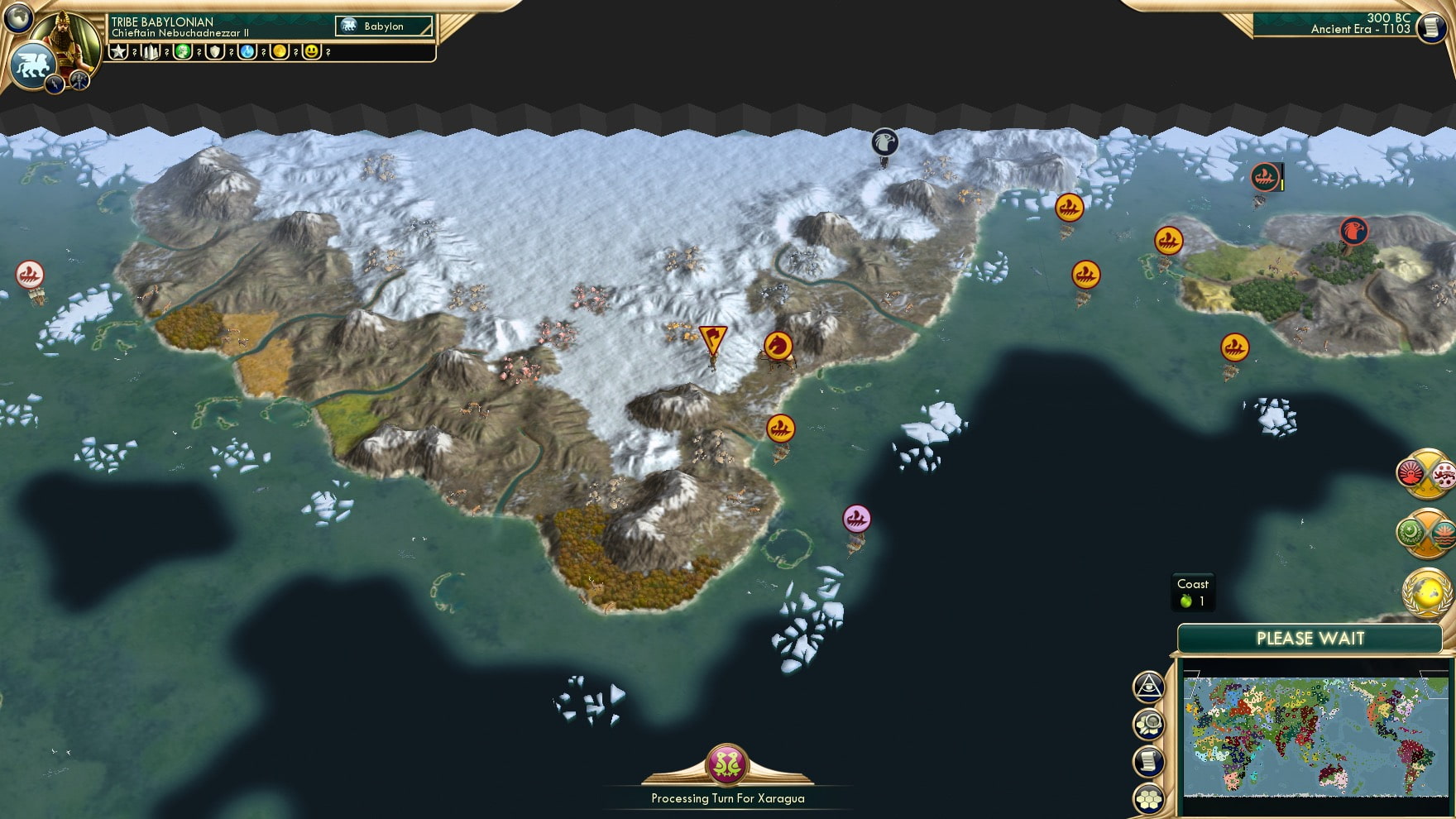 CBR In-Game Screenshot of The Icy North