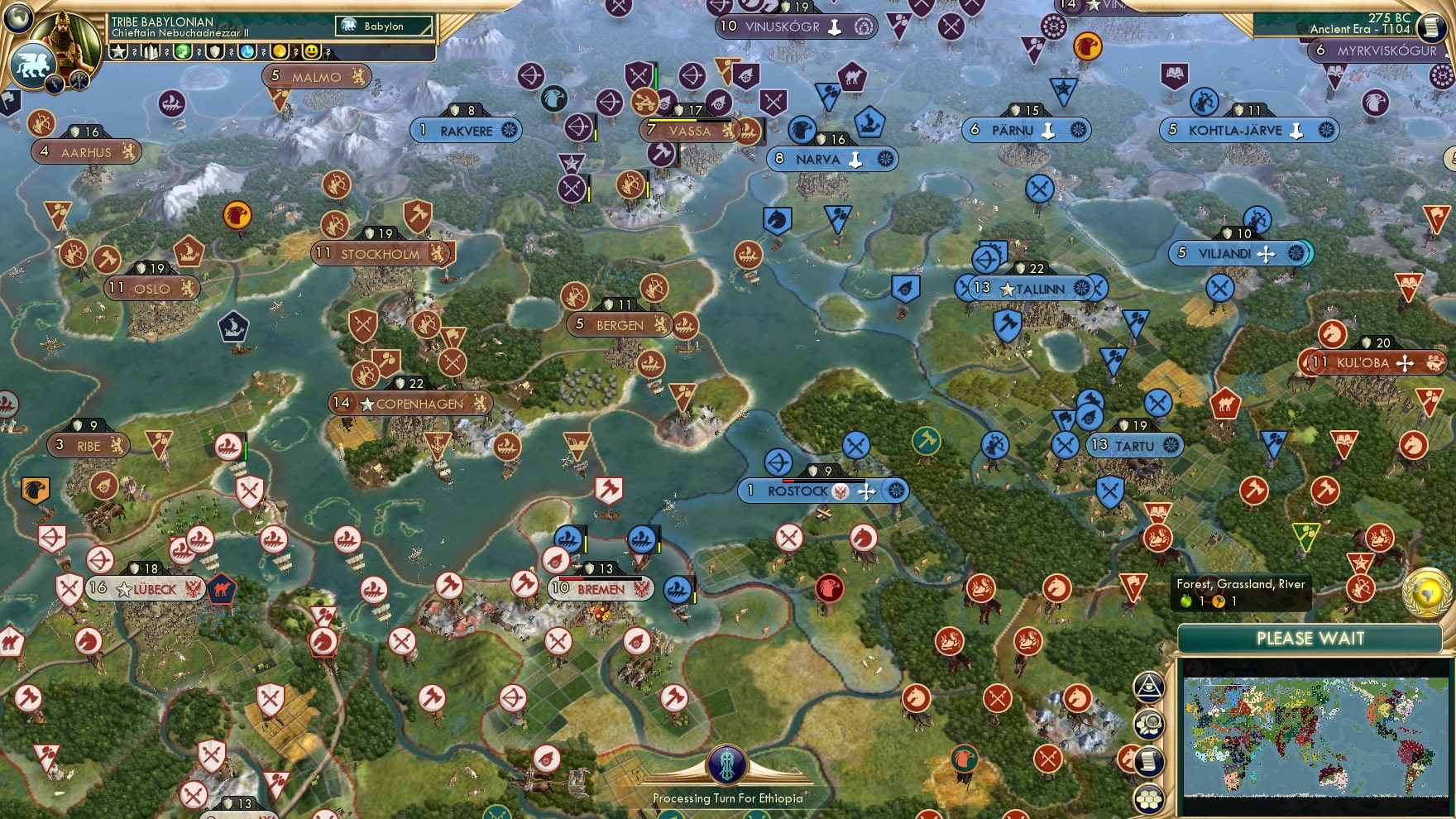 CBR In-Game Screenshot of Double-war rumble