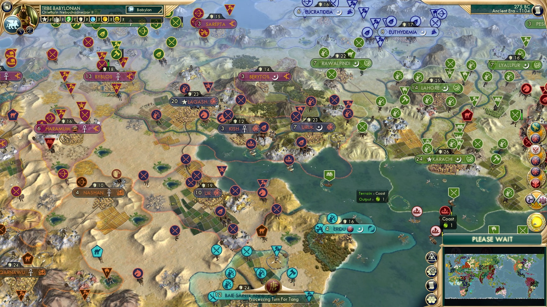 CBR In-Game Screenshot of Eannatum the Wife Guy