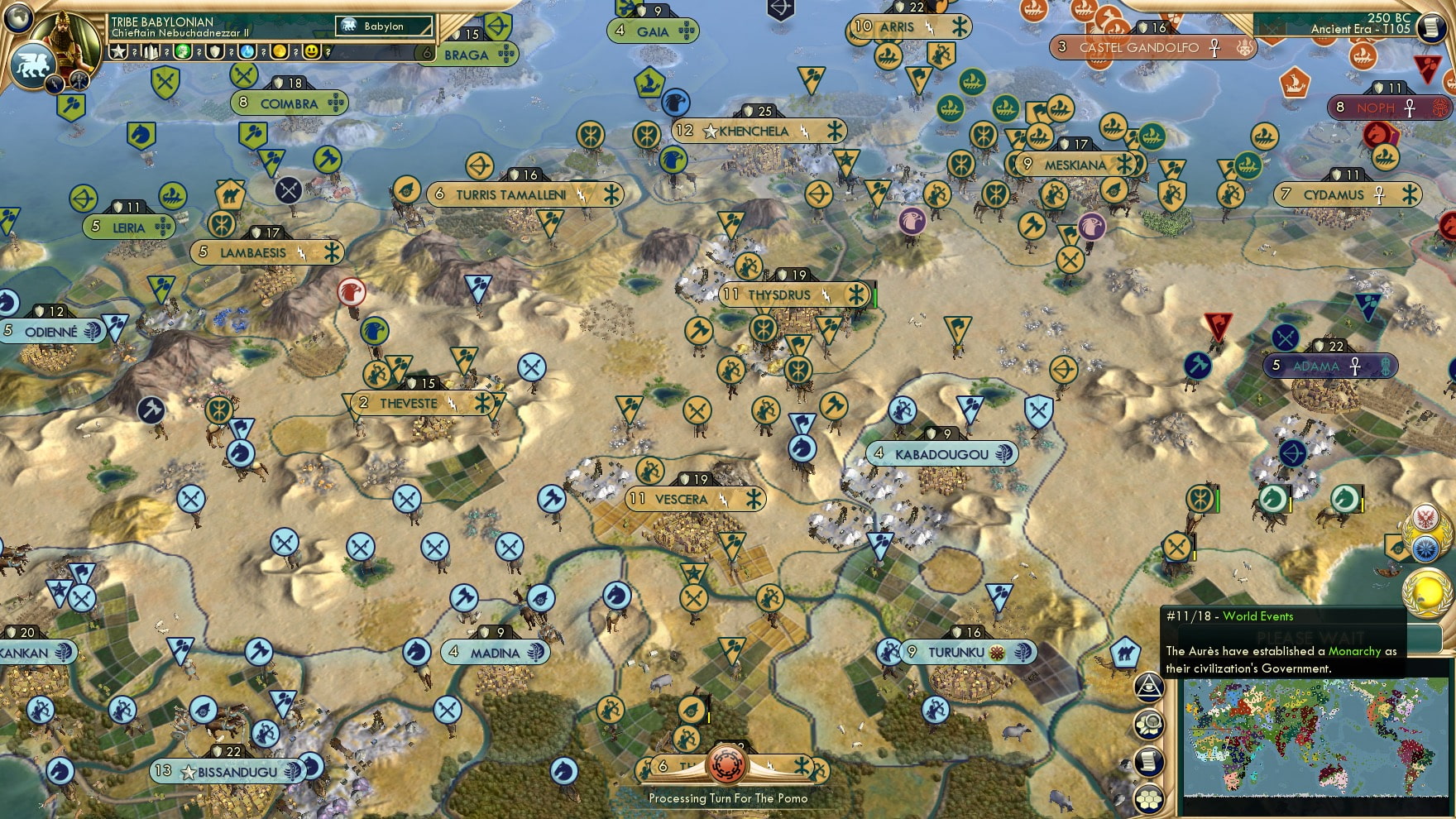 CBR In-Game Screenshot of Saharan Insanity