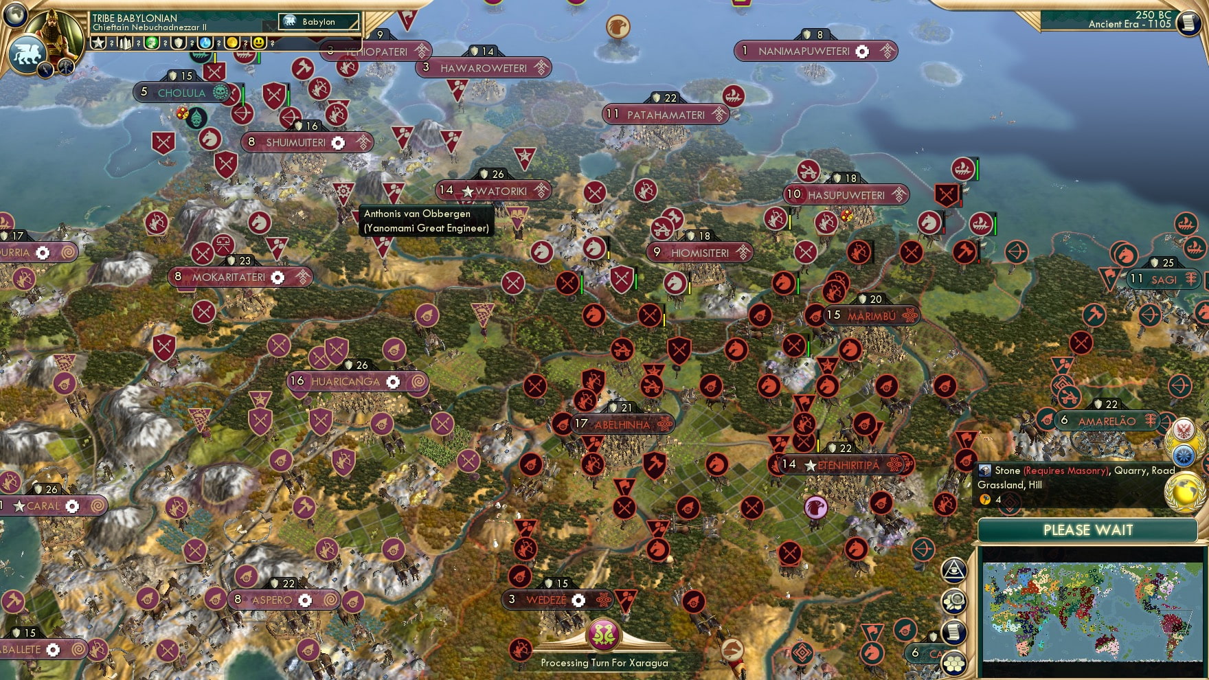 CBR In-Game Screenshot of Two-front war