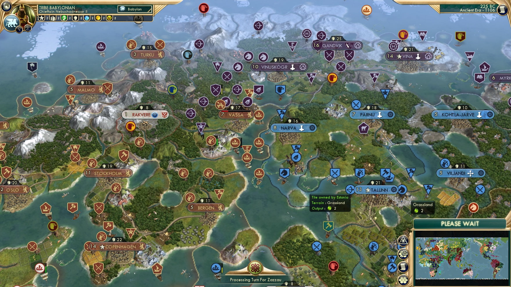 CBR In-Game Screenshot of The Snake of the North