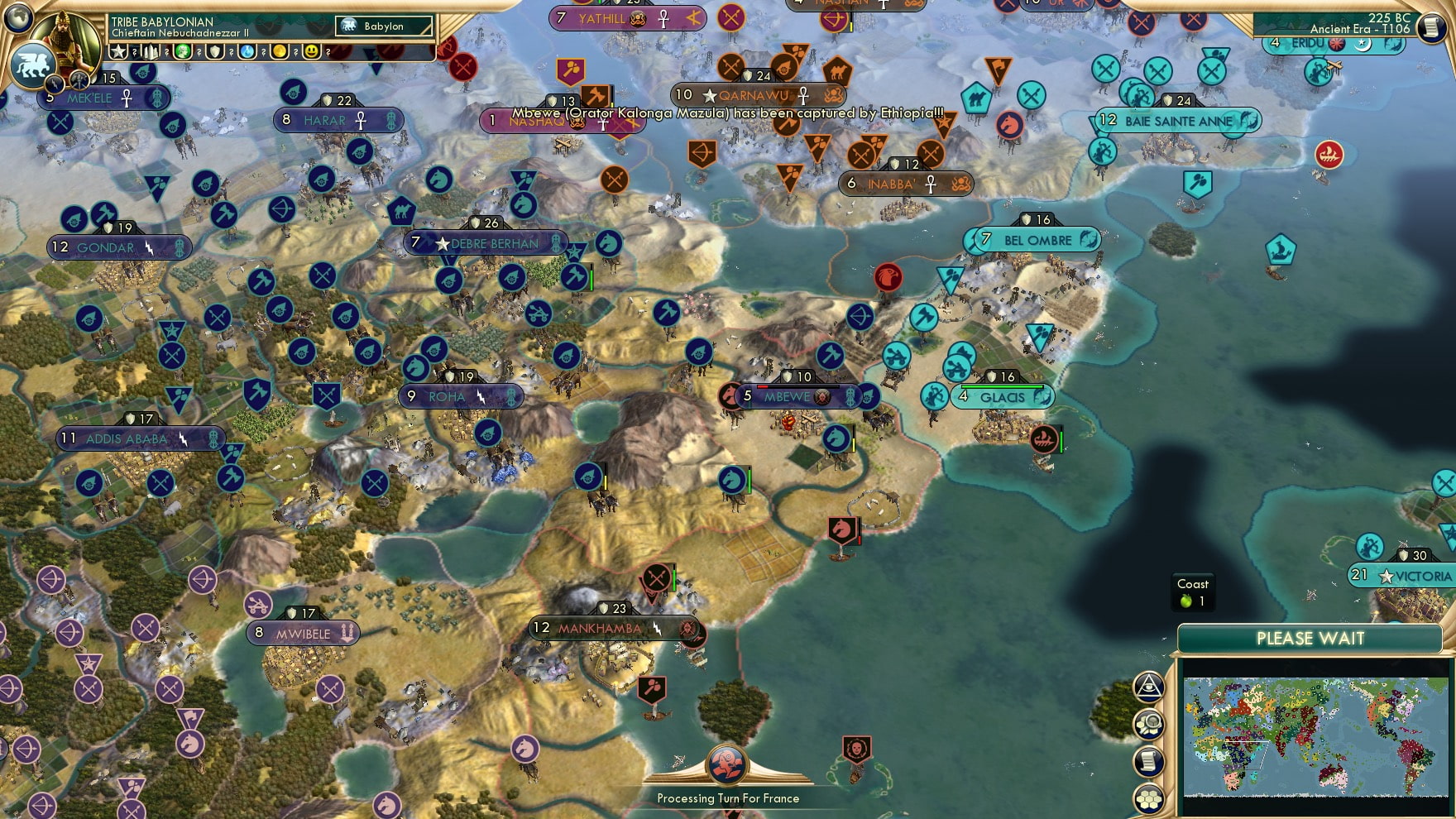 CBR In-Game Screenshot of Horsing around