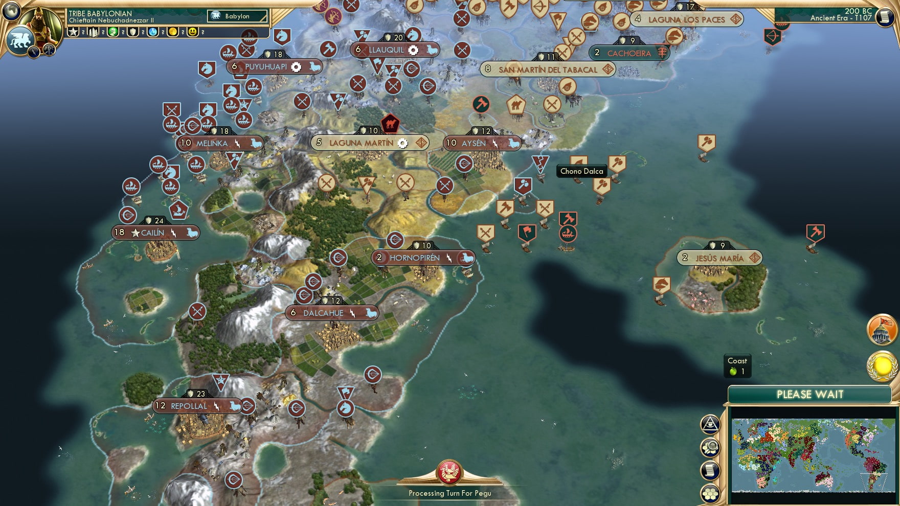 CBR In-Game Screenshot of Patagonian waves