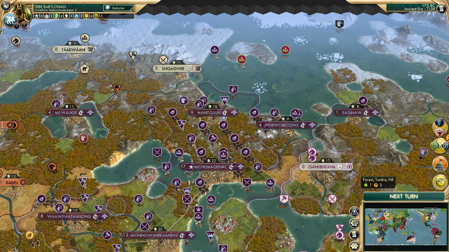 CBR In-Game Screenshot of Hudson Bay