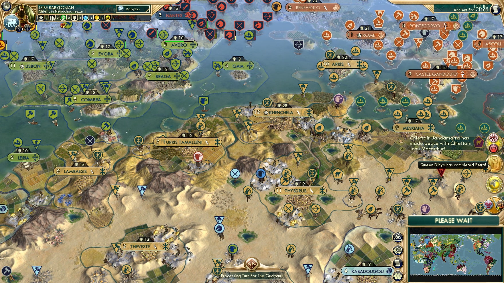 CBR In-Game Screenshot of Wonders and bloodshed