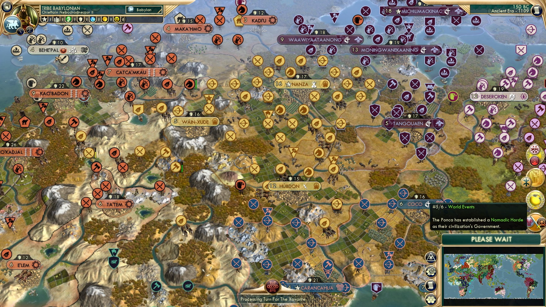 CBR In-Game Screenshot of Prairie Nomads