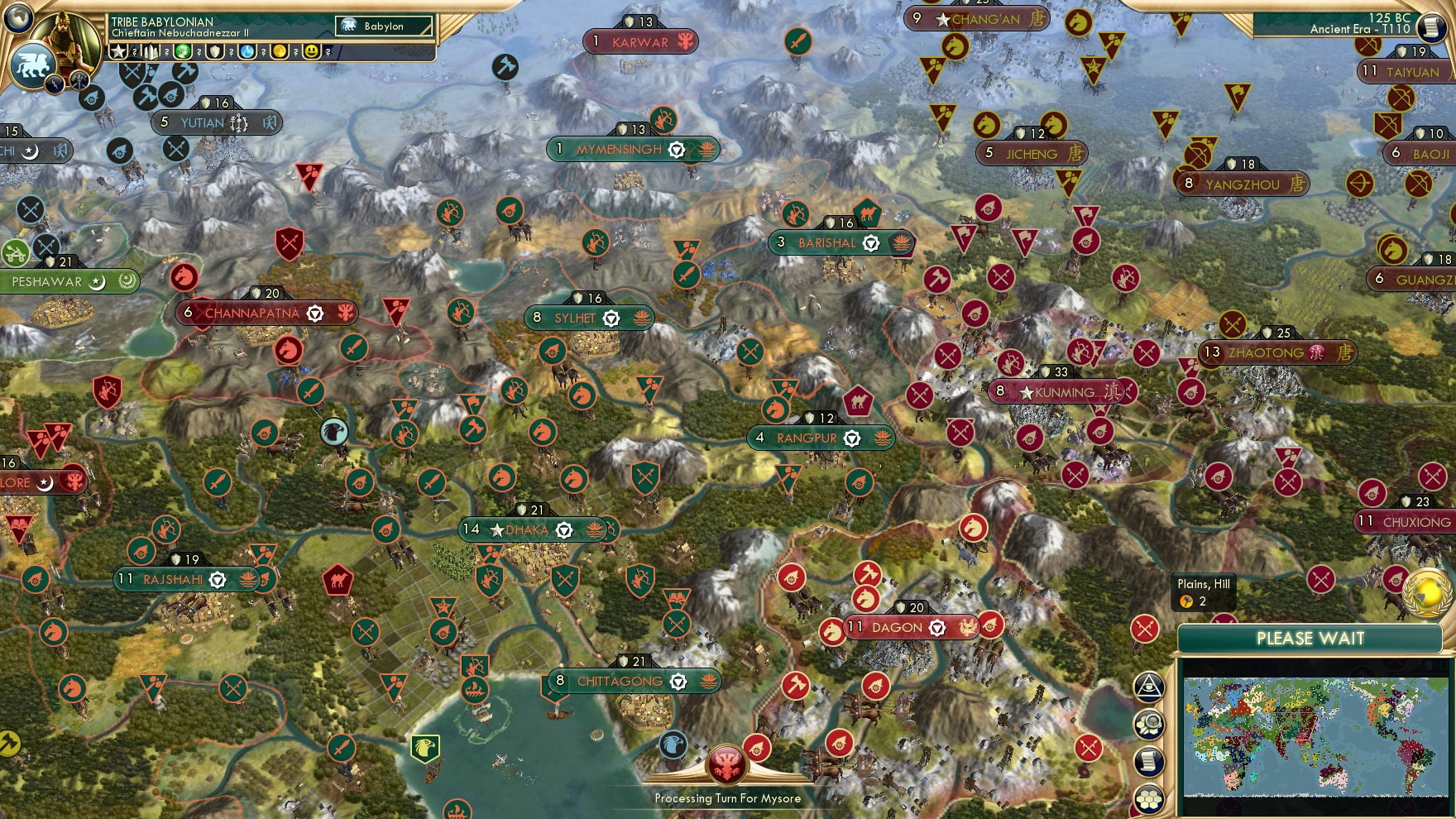 CBR In-Game Screenshot of Asian Peace