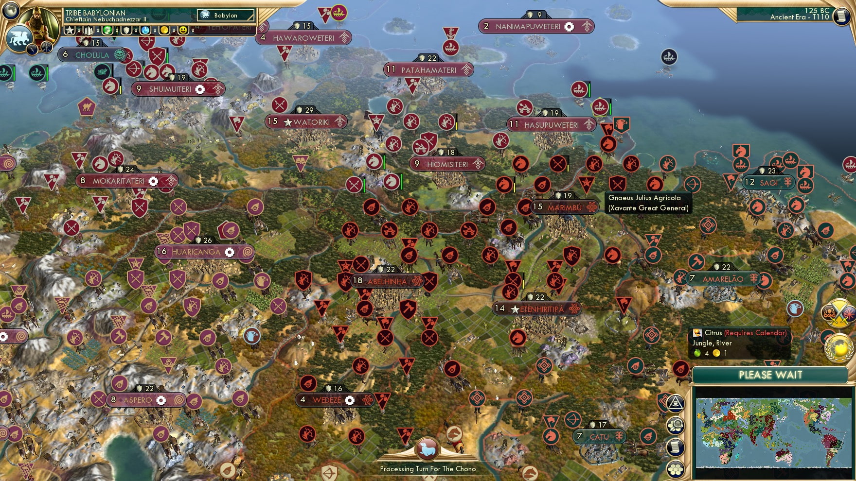 CBR In-Game Screenshot of Amazonian Stalemate