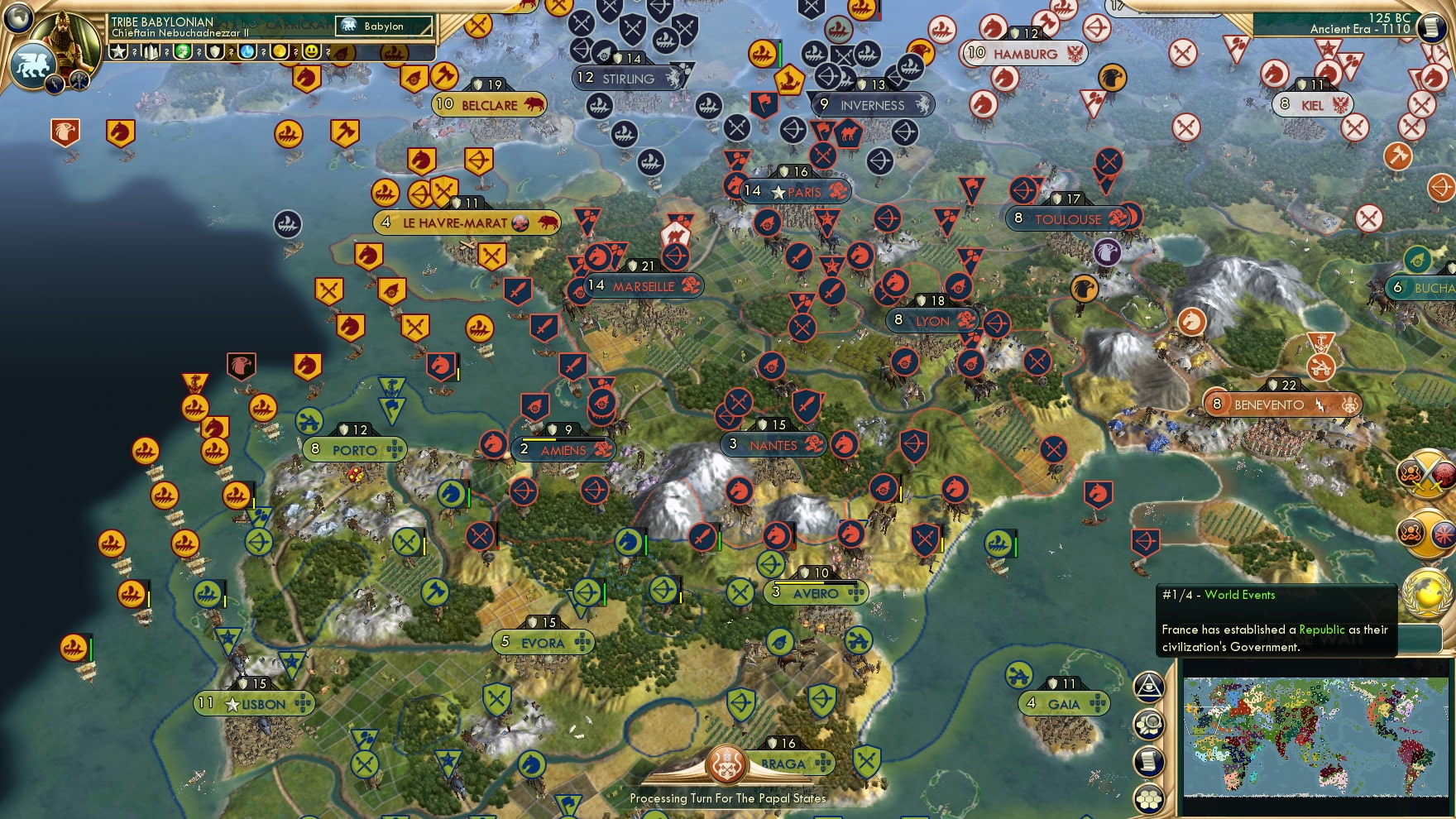 CBR In-Game Screenshot of Iberian War