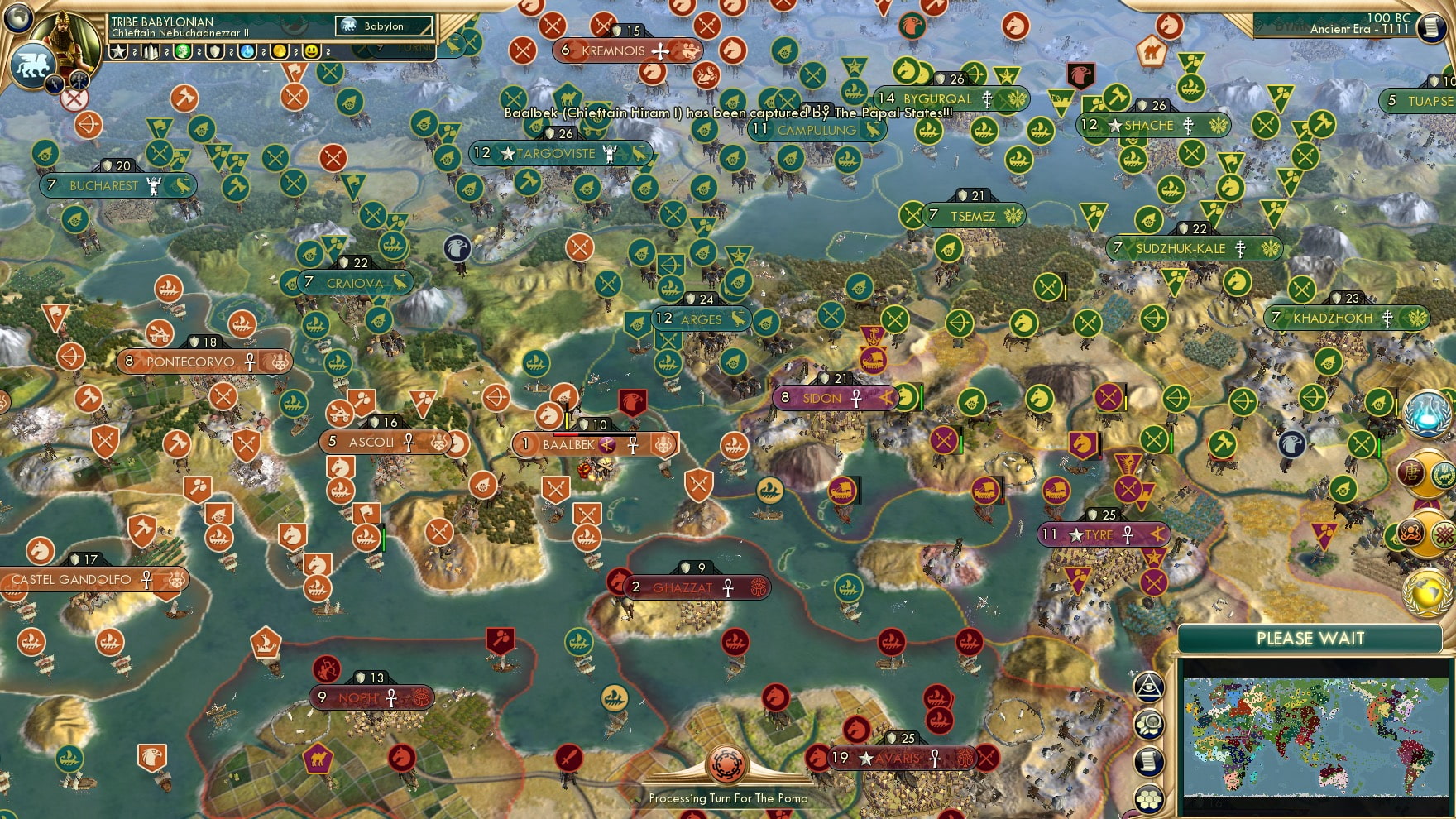 CBR In-Game Screenshot of Vats of dye, stained and stolen.