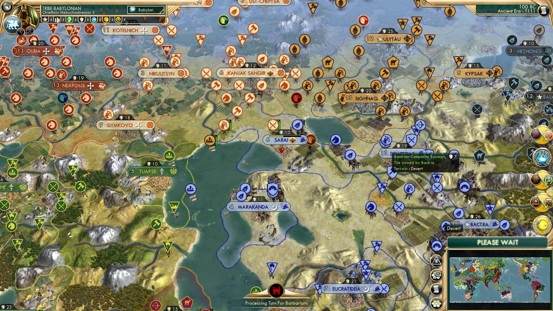 CBR In-Game Screenshot of The hungry rivers demand more.