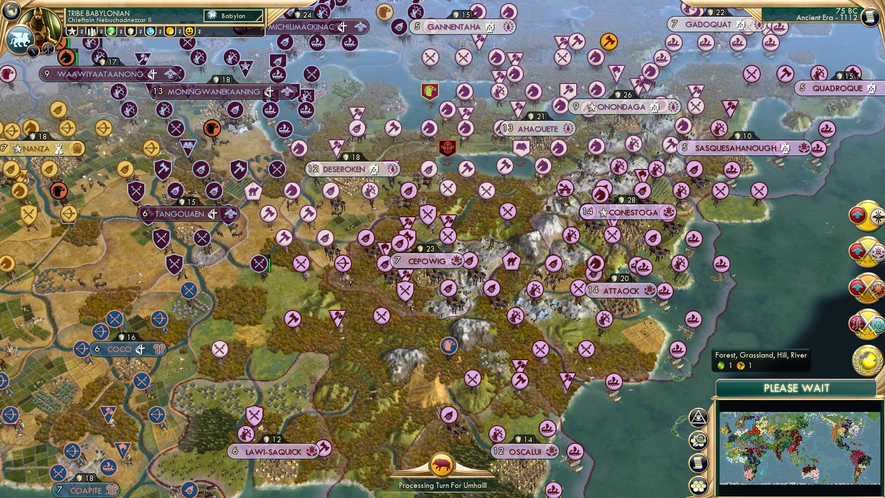 CBR In-Game Screenshot of Across the great river.